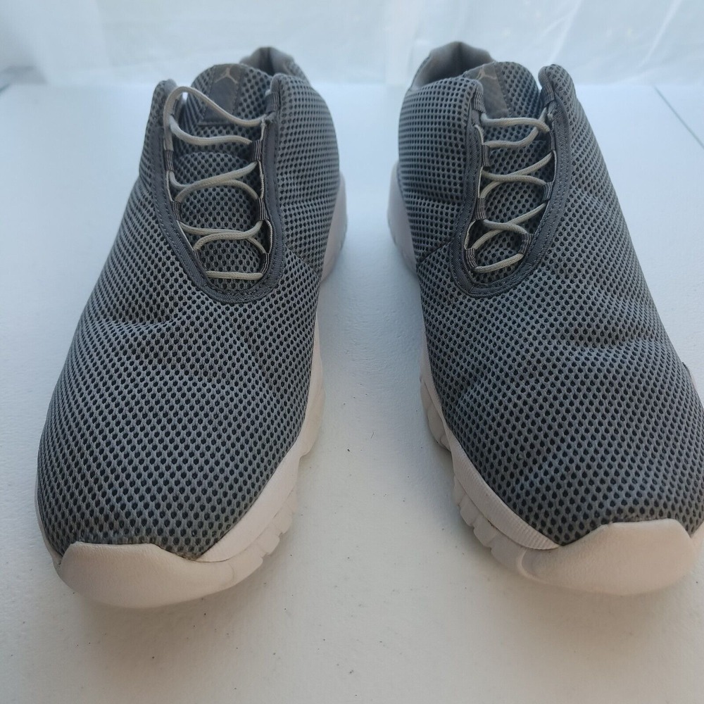 Air Jordan Future Low Mens Size 13 Grey Mesh Athletic Basketball Shoes Sneakers - Picture 2 of 11